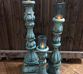 Faux Concrete Candle Holders + Mason Jars = Unique Outdoor Lighting