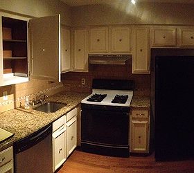 Kitchen Cabinets Refinished With HVLP Sprayer