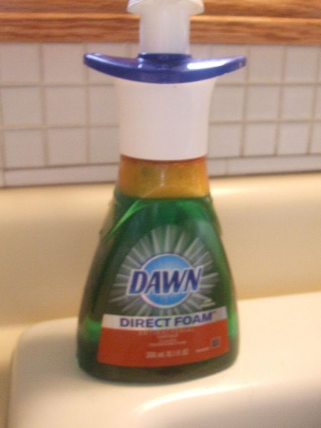 foaming dish soap, cleaning tips