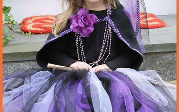 DIY Easy Witch Costume Featuring a Bewitching Tutu