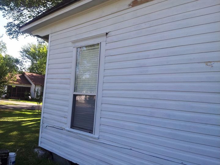 painting the exterior of my 1910 home by myself part 3, curb appeal, diy, painting, Primer