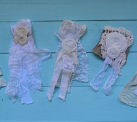 make an extremely easy pillow in literally minutes, crafts, shabby chic, I found these rosettes at a flea market