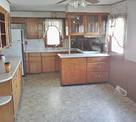 farmhouse kitchen before and after, home decor, home improvement, kitchen design, Kitchen Before