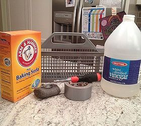 dishwasher not cleaning properly 5 quick tips to make it like new, appliances, cleaning tips, Supplies for cleaning your dishwasher You can almost never go wrong with white vinegar and baking soda