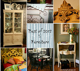i m pretty happy with my 2012 favorite furniture transformations, crafts, painted furniture