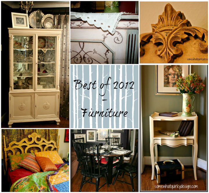 i m pretty happy with my 2012 favorite furniture transformations, crafts, painted furniture