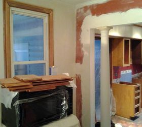 market street kitchen and dining room remodel restoration, dining room ideas, home improvement, kitchen design, Another view before