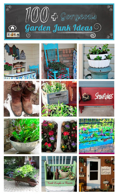 my top five junk garden posts of 2013, flowers, gardening, repurposing upcycling, Number one junk garden post my Hometalk Garden Junk clipboard Follow along