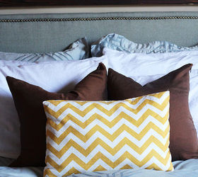 how to upholster a headboard using a curtain panel, home decor, painted furniture, reupholster, window treatments