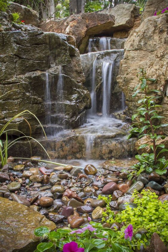 waterfalls for window wells, Isn t this view much better than the ordinary corrugated piece of metal you typically see out a basement window