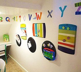 storage area turned into a play school, entertainment rec rooms, garages, home decor