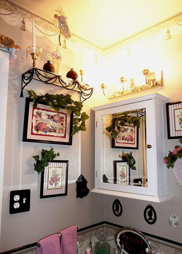 powder room update, bathroom ideas, home decor, We are very happy with the transformation