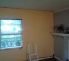 Livingroom painted from Dookey green--apricot nectar now