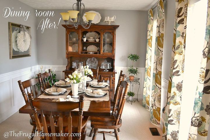 top projects of 2012, crafts, wreaths, Dining room makeover