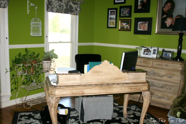home office makeover, craft rooms, home decor, home office, The before