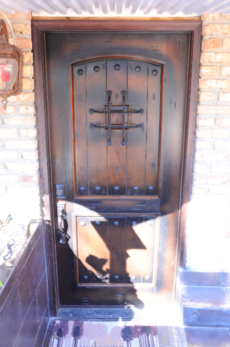 hey guys these are photos of my renovation for cbs better mornings atlanta shoot, home decor, entrance door found at a salvage yard around 300 bucks