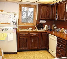 kitchen transformation from 70s to the present, home decor, home improvement, kitchen backsplash, kitchen design, This is my kitchen before I remodeled it Nothing was salvageable in my estimation