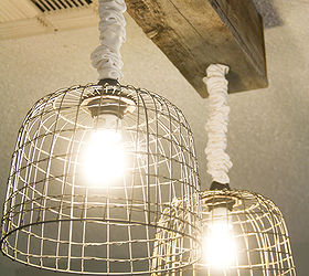 make your own light fixtures, crafts, electrical, lighting