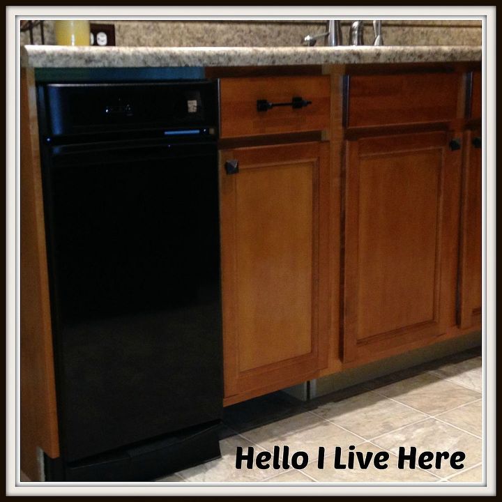 how to install a trash compactor, appliances, diy, how to, kitchen cabinets, kitchen design, Finished post on how to install a trash compactor