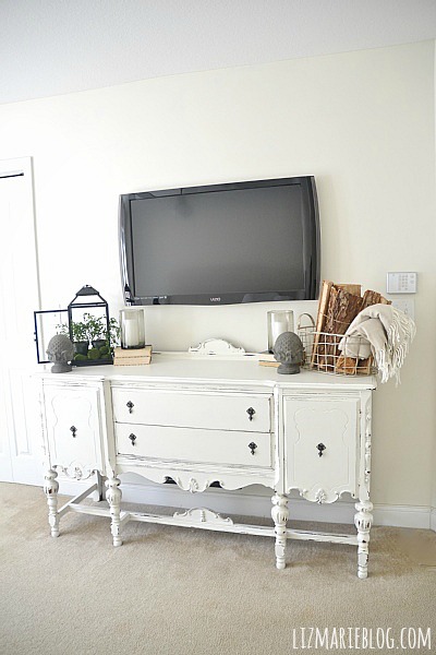 diy buffet makeover with diy chalk paint, chalk paint, painted furniture