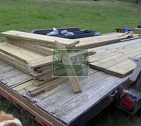 creating a raised garden bed in just a few hours, gardening, raised garden beds, I generally always find it easier to precut the pieces elsewhere then bring the materials over to the build area to start assembling