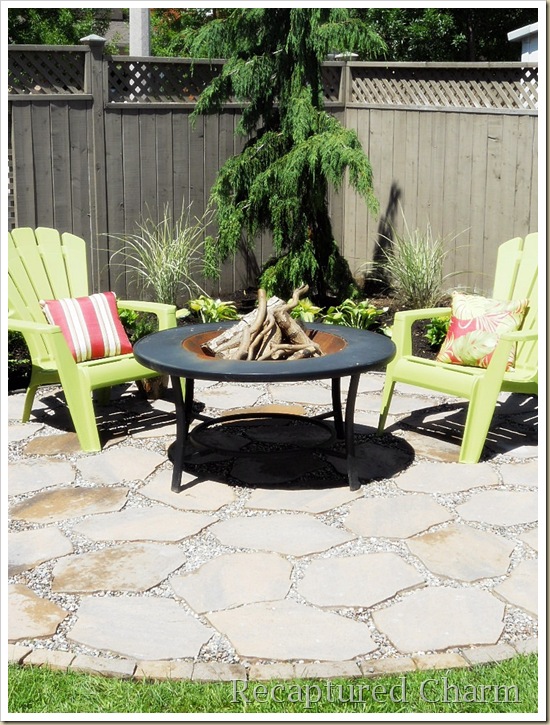 fire pit patio, outdoor living, patio, Last year we added a couple more chairs and a new fireplace