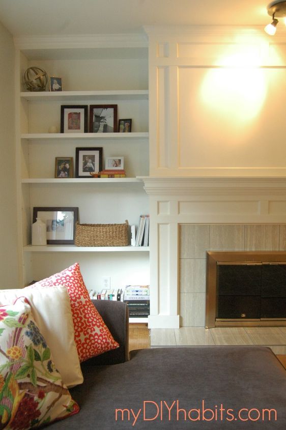 Diy Brick Fireplace Refacing Hometalk Diy Brick Fireplace Refacing Concrete Masonry Countertops Fireplaces Mantels