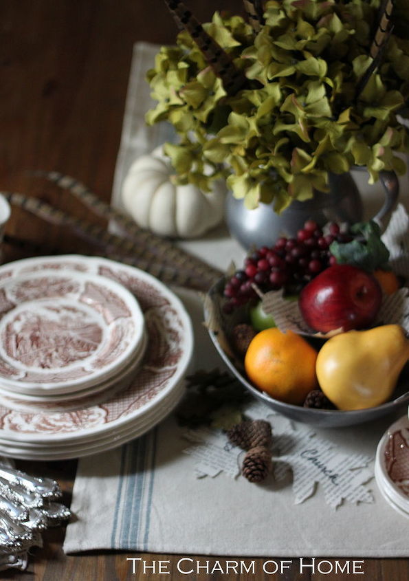 thanksgiving table, seasonal holiday d cor, thanksgiving decorations, Thanksgiving table