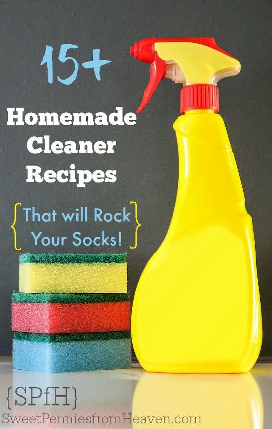 15 homemade cleaner recipes that will rock your socks, cleaning tips, homesteading