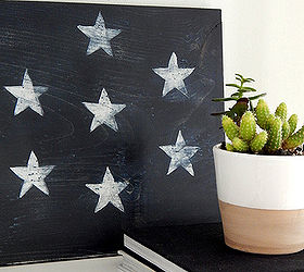rustic modern flag tutorial, crafts, patriotic decor ideas, seasonal holiday decor
