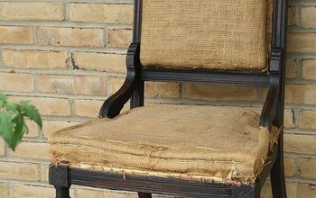 A Deconstructed Antique Chair: Or How to Avoid Reupholstery