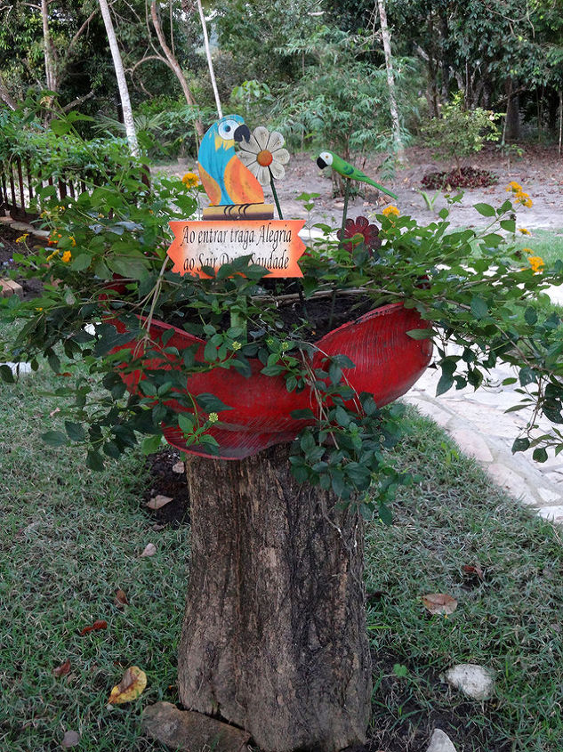 recycled tires, gardening, repurposing upcycling