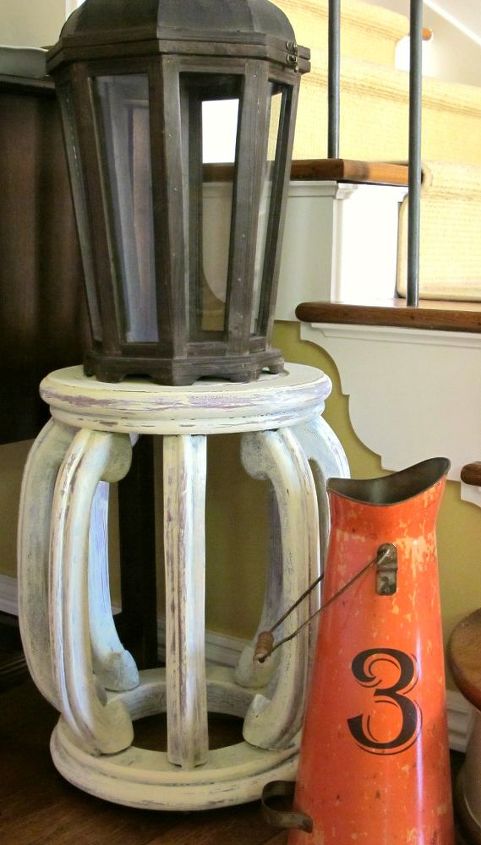 how to get a vintage paint finish with leftover paint a rag, painted furniture, All done dry in less than an hour