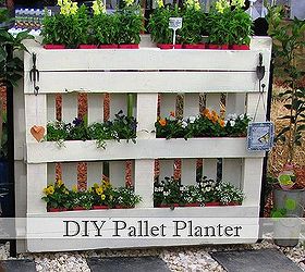 diy pallet planter, diy, gardening, how to, pallet, repurposing upcycling, succulents, woodworking projects, This is the original underside of the pallet but I ve used this side to create 6 mini planter boxes with 4 x 100mm 3in pots