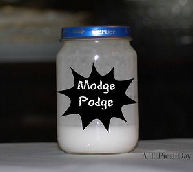 diy light of my life candle, crafts, seasonal holiday decor, Save money and use homemade modge podge