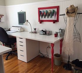 new craft room, craft rooms, home decor, storage ideas, Counter workspace