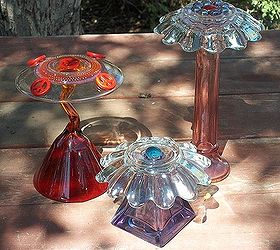 upcycled glass projects, repurposing upcycling, Fairy Umbrellas