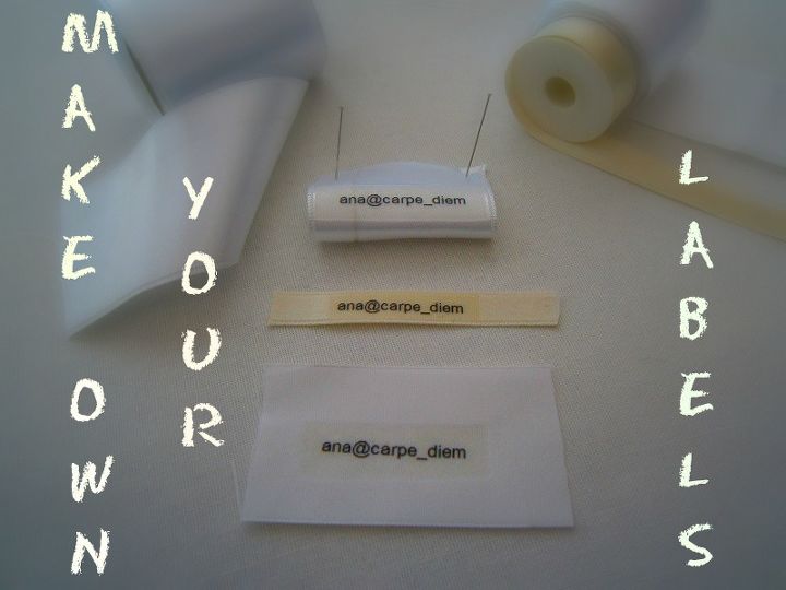 very simple diy labels, crafts, seasonal holiday decor, You will need Iron On Transfer paper Print your text on it as recommended