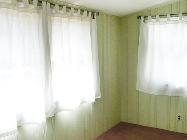 How To Hang Window Treatments On Wood Paneled Walls Hometalk
