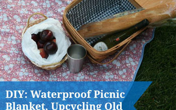 Upcycle Your Old Reusable Grocery Bags Into Waterproof Picnic Blanket