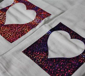 heart hand towels valentinesday, crafts, seasonal holiday decor, Create a heart with a stencil or cookie cutter
