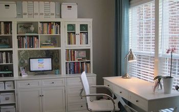 Home Office Makeover & DIY X Base Desk
