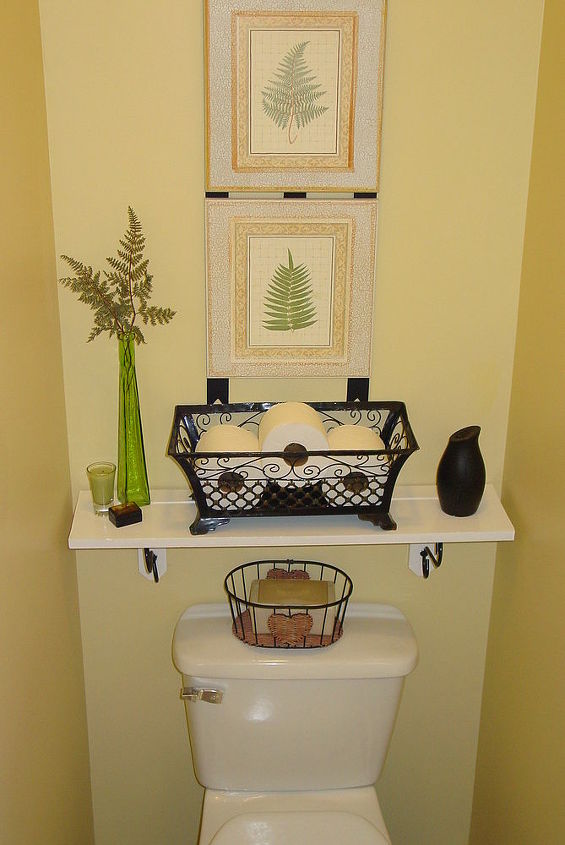 a quick easy bathroom project, bathroom ideas, home decor, My project began with the thrift store shelf