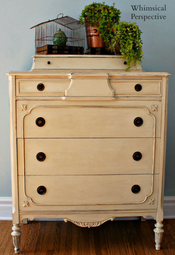 chalk paint dresser in old ochre, chalk paint, painted furniture