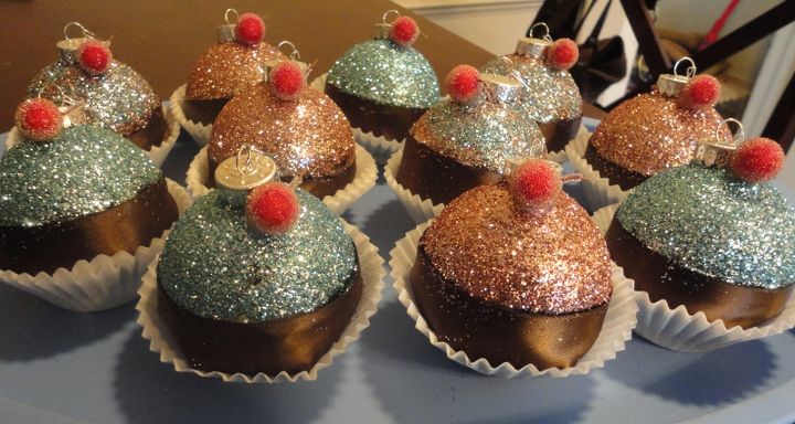 cupcake christmas tree ornament, crafts