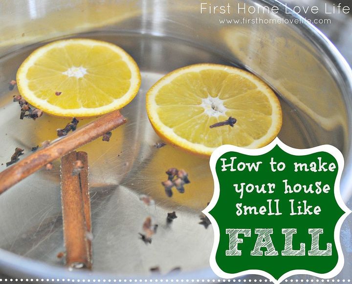 stovetop fall potpourri, cleaning tips, crafts, seasonal holiday decor
