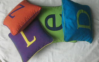 Custom Made Monogram Pillow Giveaway