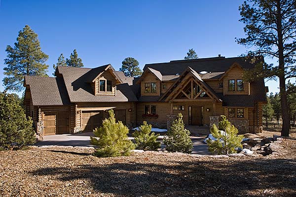 cabaas y casas de madera, Esta elegante casa est construida enteramente con productos de hormig n y cedro