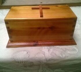 these are funeral urns we have been building for local funeral home, diy, woodworking projects, 2 has box joints on the corners