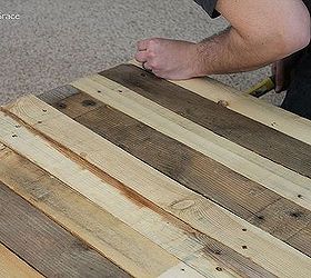 diy pallet bookcase, diy, how to, pallet, repurposing upcycling, storage ideas, Nailed the boards to the back of the bookcase